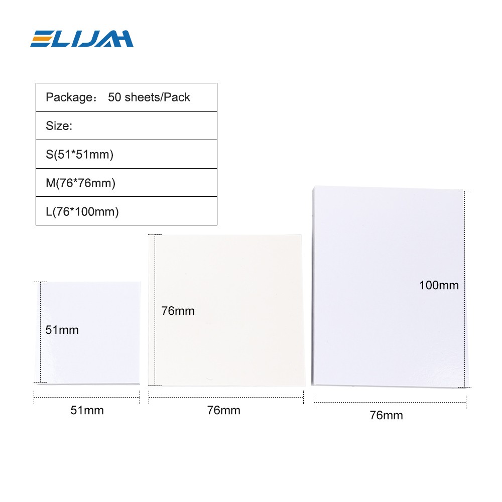 50 Sheets Dental Mixing Paper Disposable S/M/L Composite Cement Powder Pad Paper