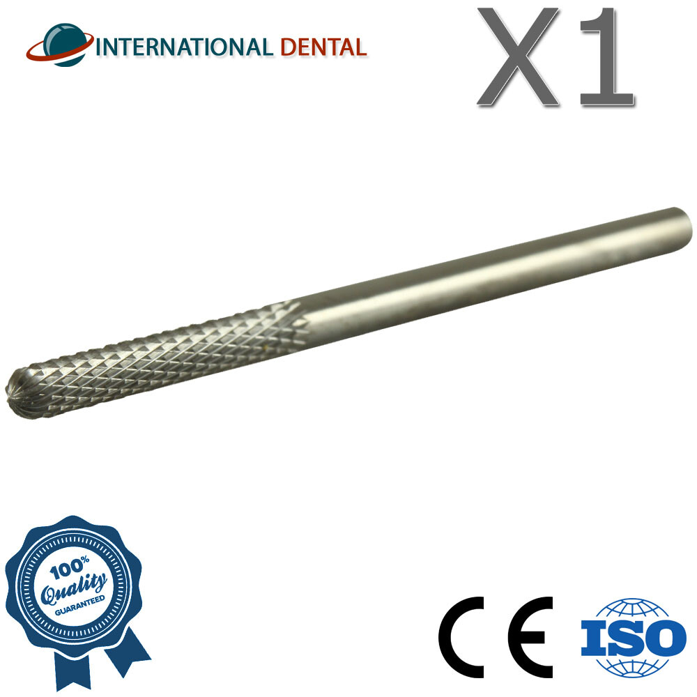 Dental Laboratory Lab Carbide Bur Ø2.3mm 5401103 Cross Cut Standard Grit Tool