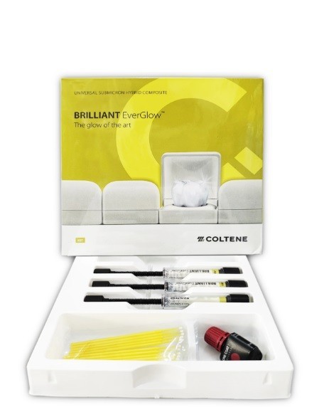 Coltene Dental BRILLIANT EVERGLOW Universal Submicron Composite & Bonding SHADES