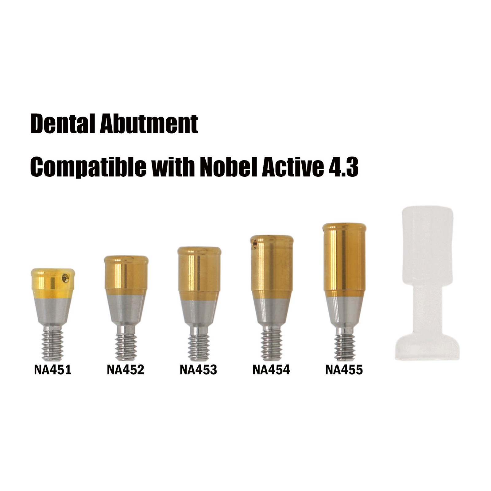 Locator Abutment Overdenture Implant Retention Caps Inserts Zimmer/Nobel/Hiossen