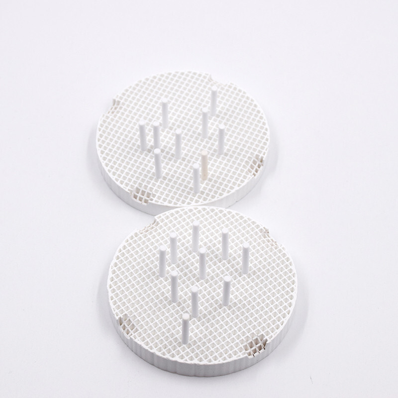 Dental Lab Ceramic Honeycomb Firing Trays Round Porcelain Zirconia Supply Pins