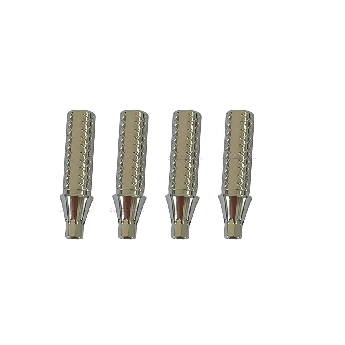 5pcs Megagen Blue Diamond temporary abutment RC NC for dental Connection