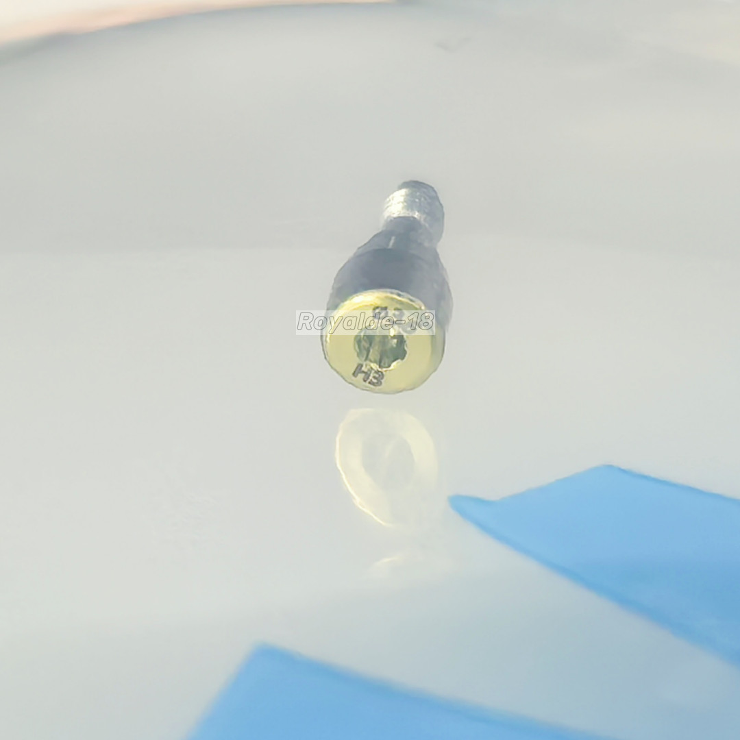 Dental Healing Cap Abutment RP Golden Compatible Active ∅3.6 ∅5.0 ∅6.0