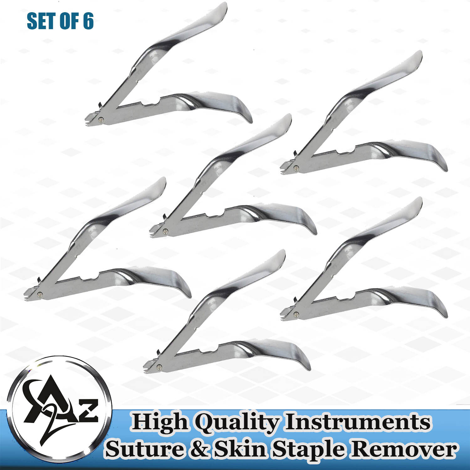 Best 6Pc Suture & Skin Staple Removers – Disposable Medical Surgical First Aid