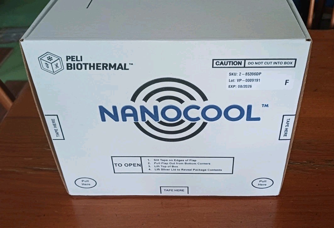 NEW NanoCool Cooling Temp Control Shipping Unit Model 2-85396DP Exp Aug 2026