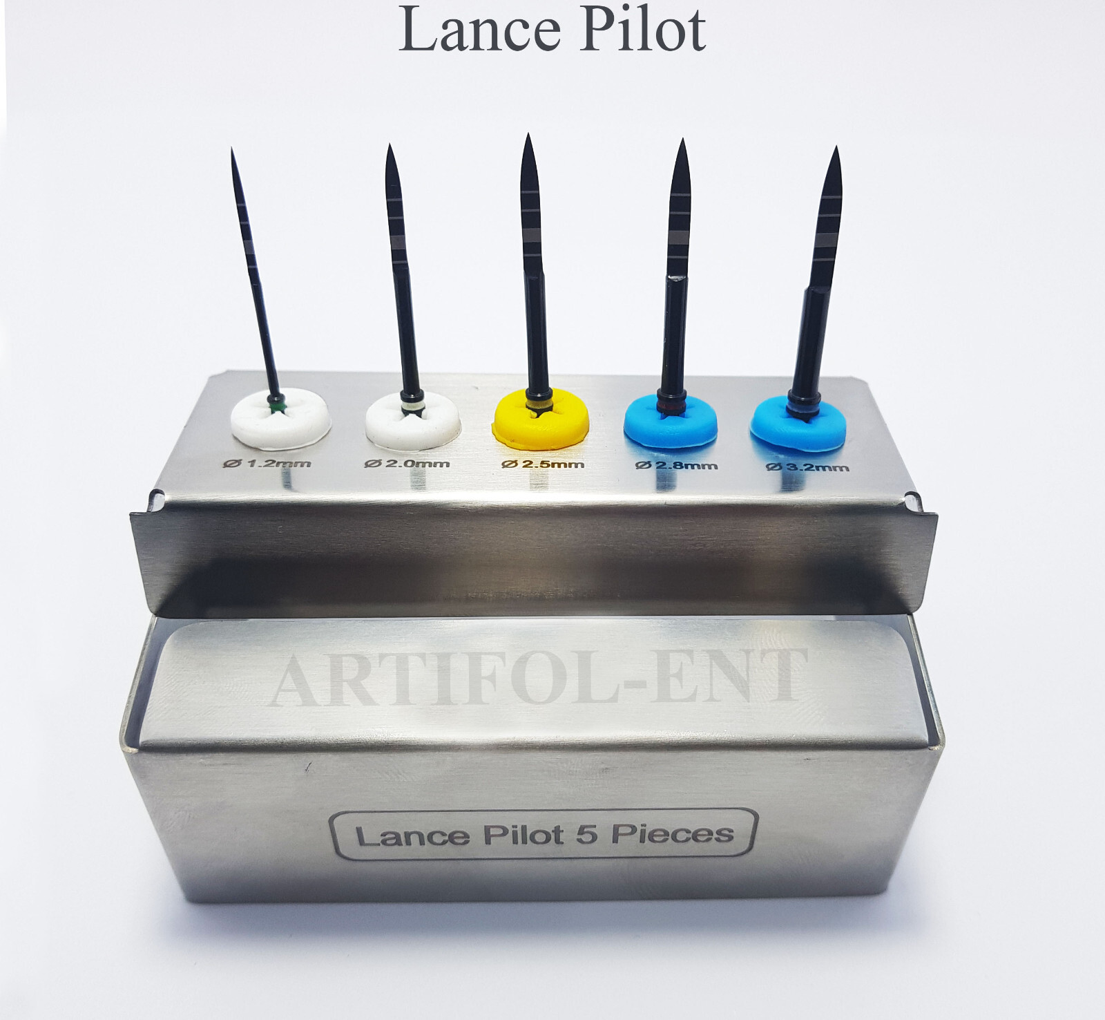 Dental Impl@nt Long Lance Pilot Drills Kit 5 Pcs Sinus Lift Tool Set