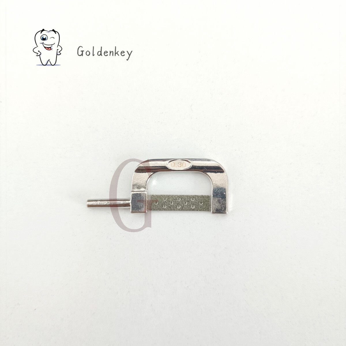 2Pieces Dental Open Gap Saw Strips Interproximal Enamel Reduction IPR 0.30