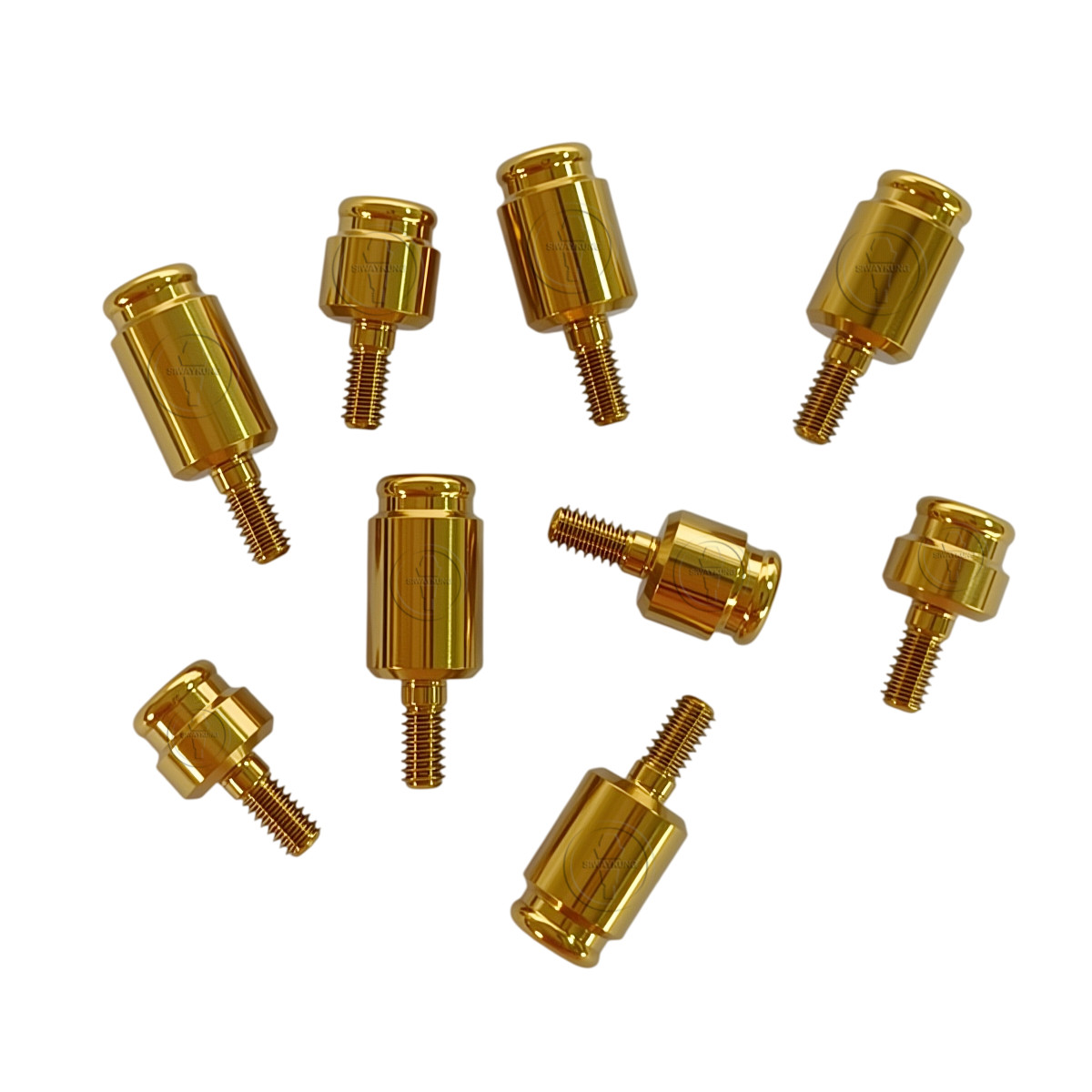 Locator abutment Male caps kit fit to Implant Direct paltform GH1-6