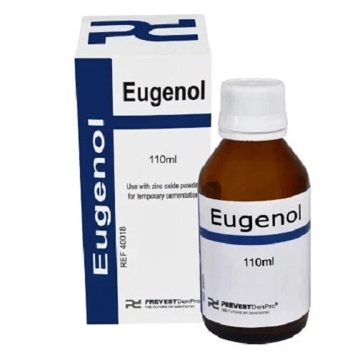 use with Zinc Oxide Powder forDental EUGENOL 110ml Pack FAST FREE SHIPING FAST F