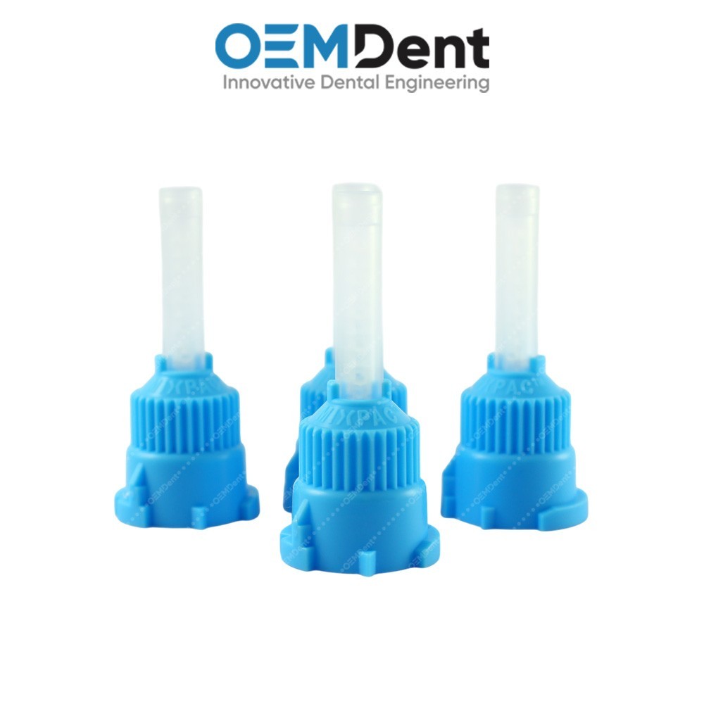 Dental Medmix MIXPAC™ Light Blue T-Mixer™ Mixing Tips D Outlet, Restorative
