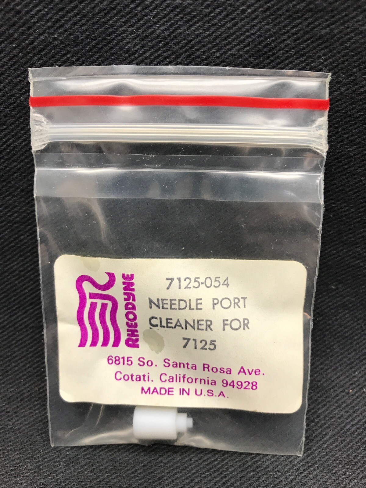 RHEODYNE Plastic Injection Needle Port for 7125 Cleaner 7125-04