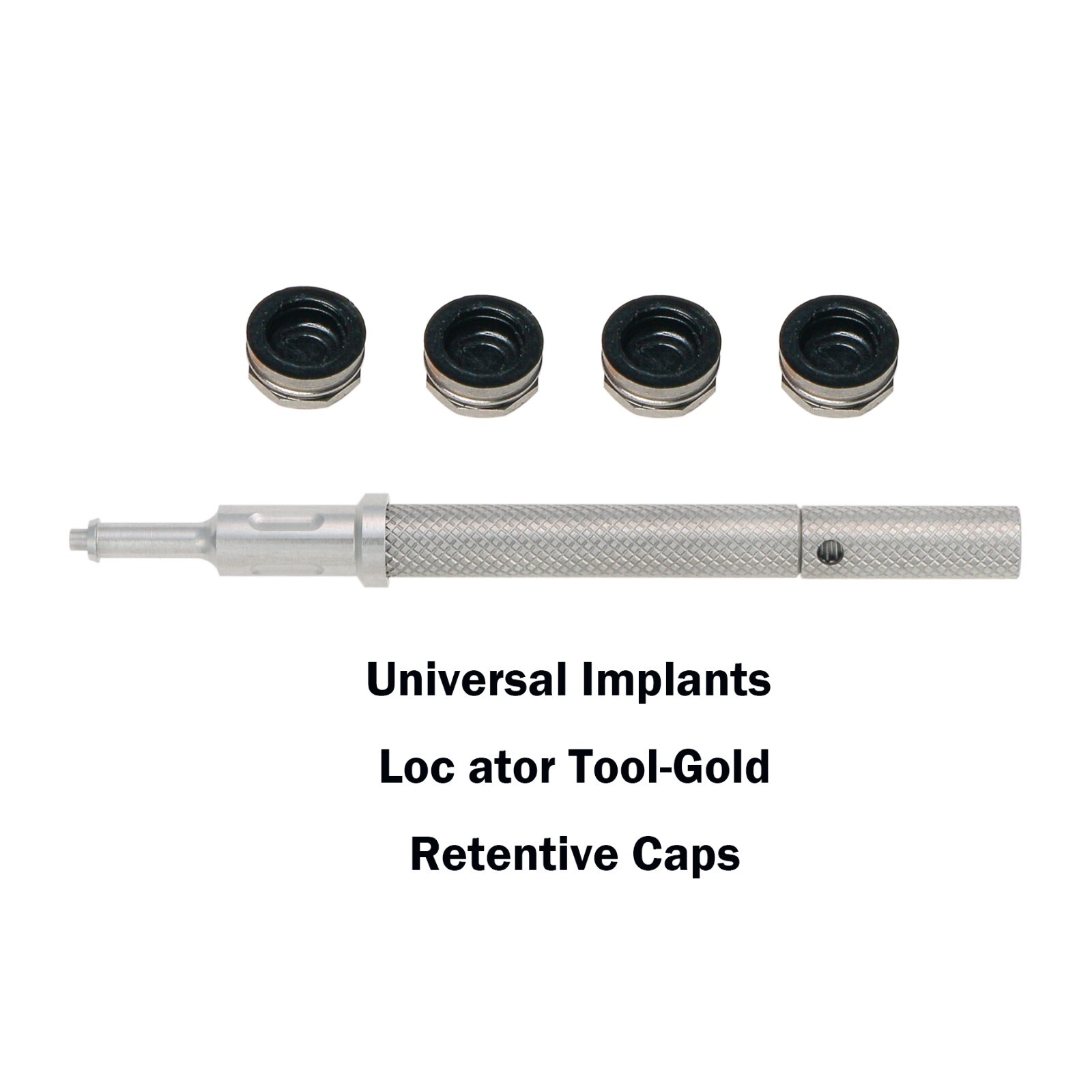 Dental Implant Retention Caps Insertion Extraction Locator Core Tool