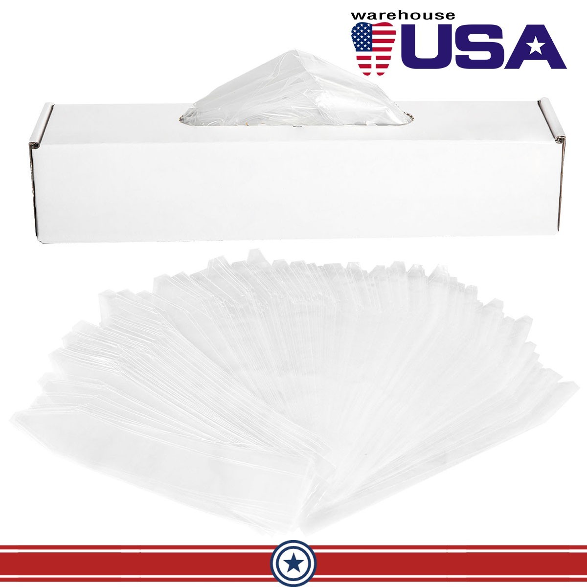 Dental Disposable Barrier Kit 500pcs Syringe Handpiece Tray Chair Covers