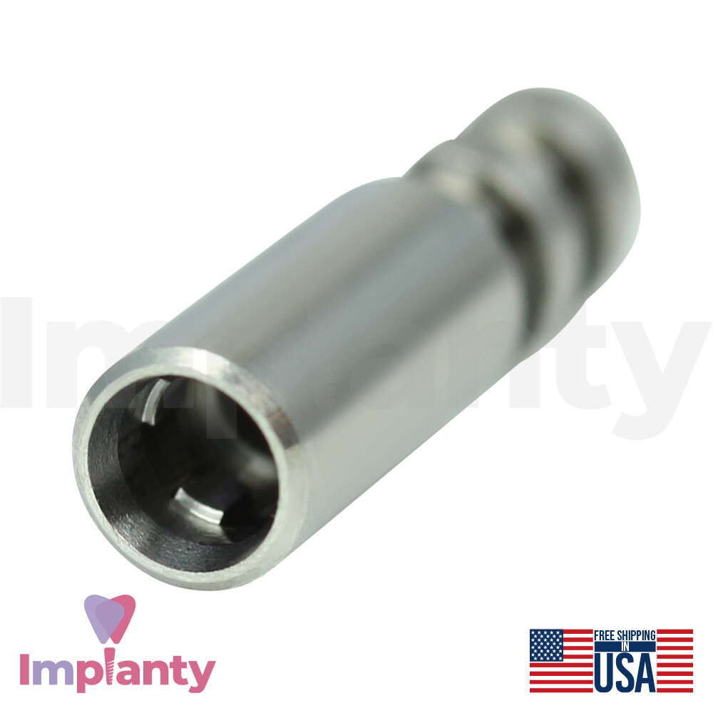 5x Dental Fixture Analog 3.3mm Narrow Crossfit Yellow Straumann Compatible