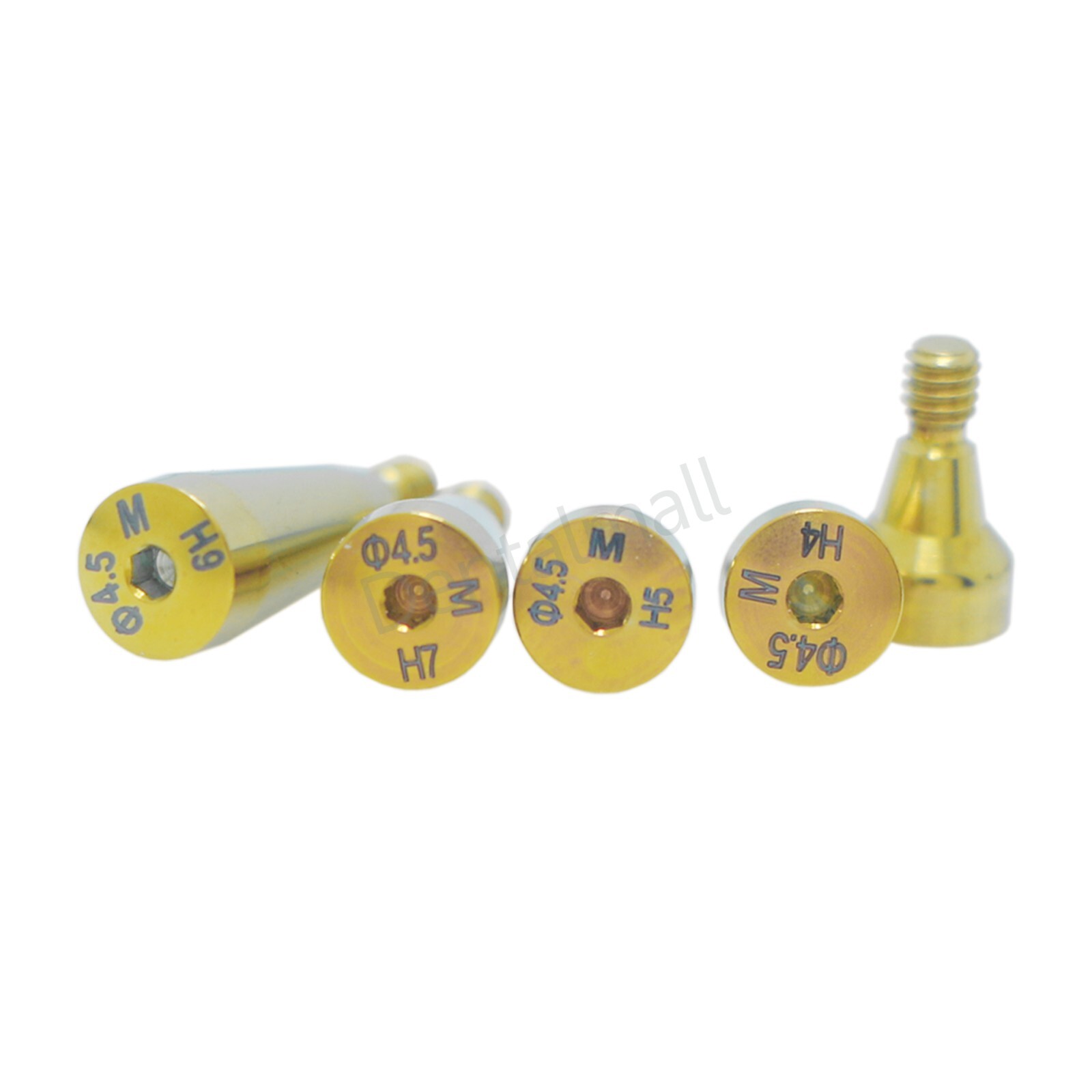 5Pcs Dental Healing Abutment Cover Screw Mini Regular Fit Osstem Hiossen