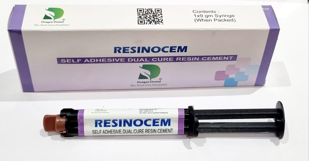 Dental RESINOCEM Self Adhesive Dual Cure Resin Cement 9gm Pack