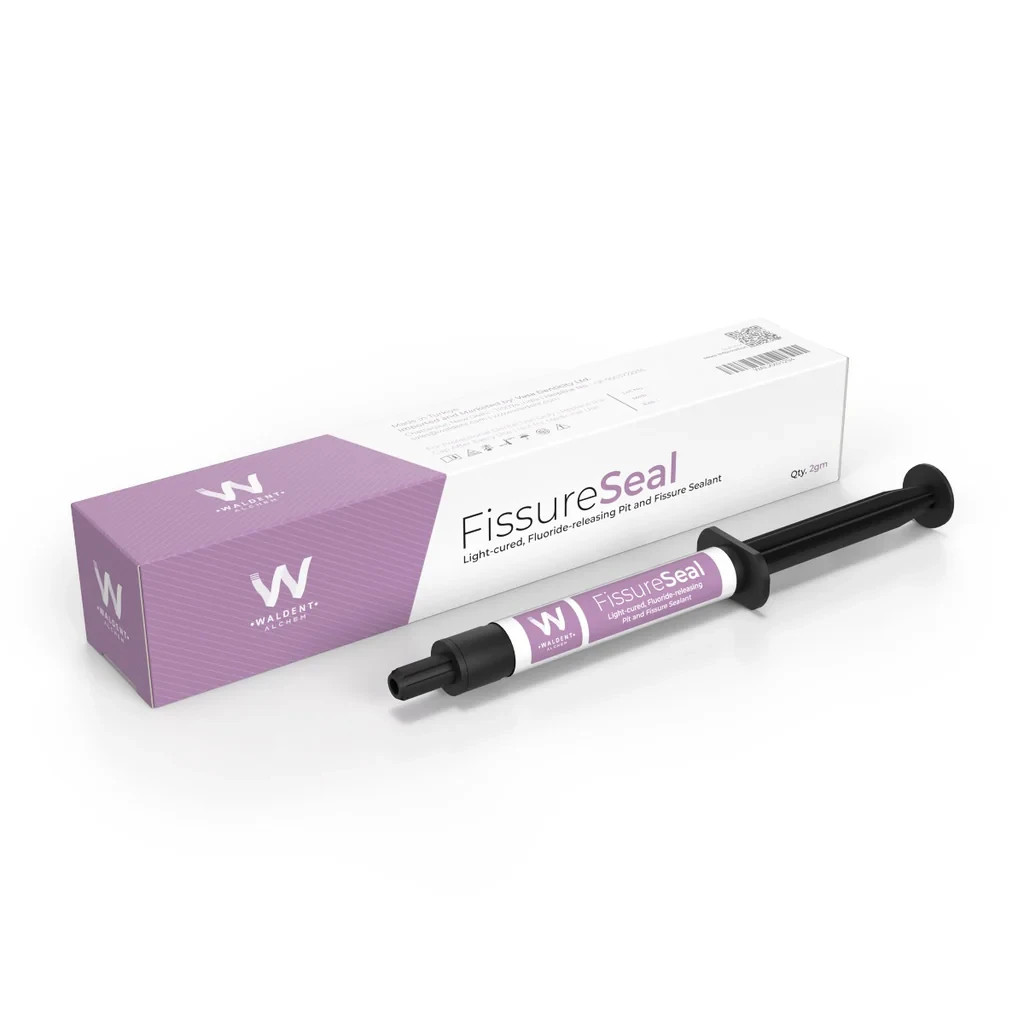 Waldent FissureSeal Pit & Fissure Sealant Light cure fluoride Release 2gm