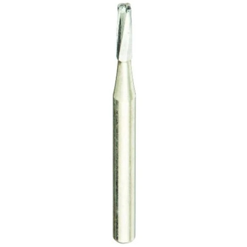 FG1157 Premium Carbide Straight Round End Fissure Bur 6 Blades 10pk