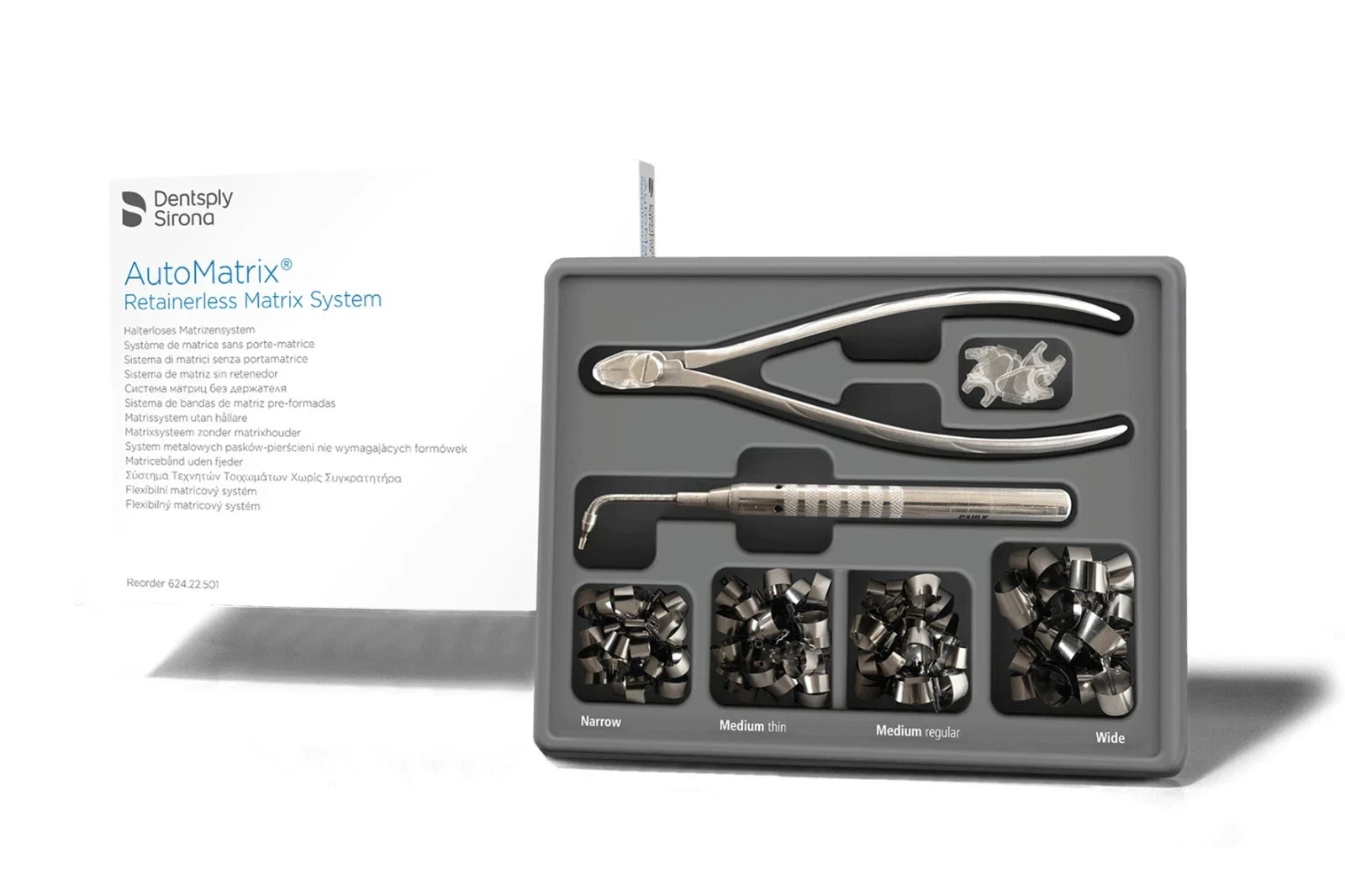 Dentsply AUTOMATRIX Retainerless Dental Matrix System INTRO KIT & REFILL PACKS