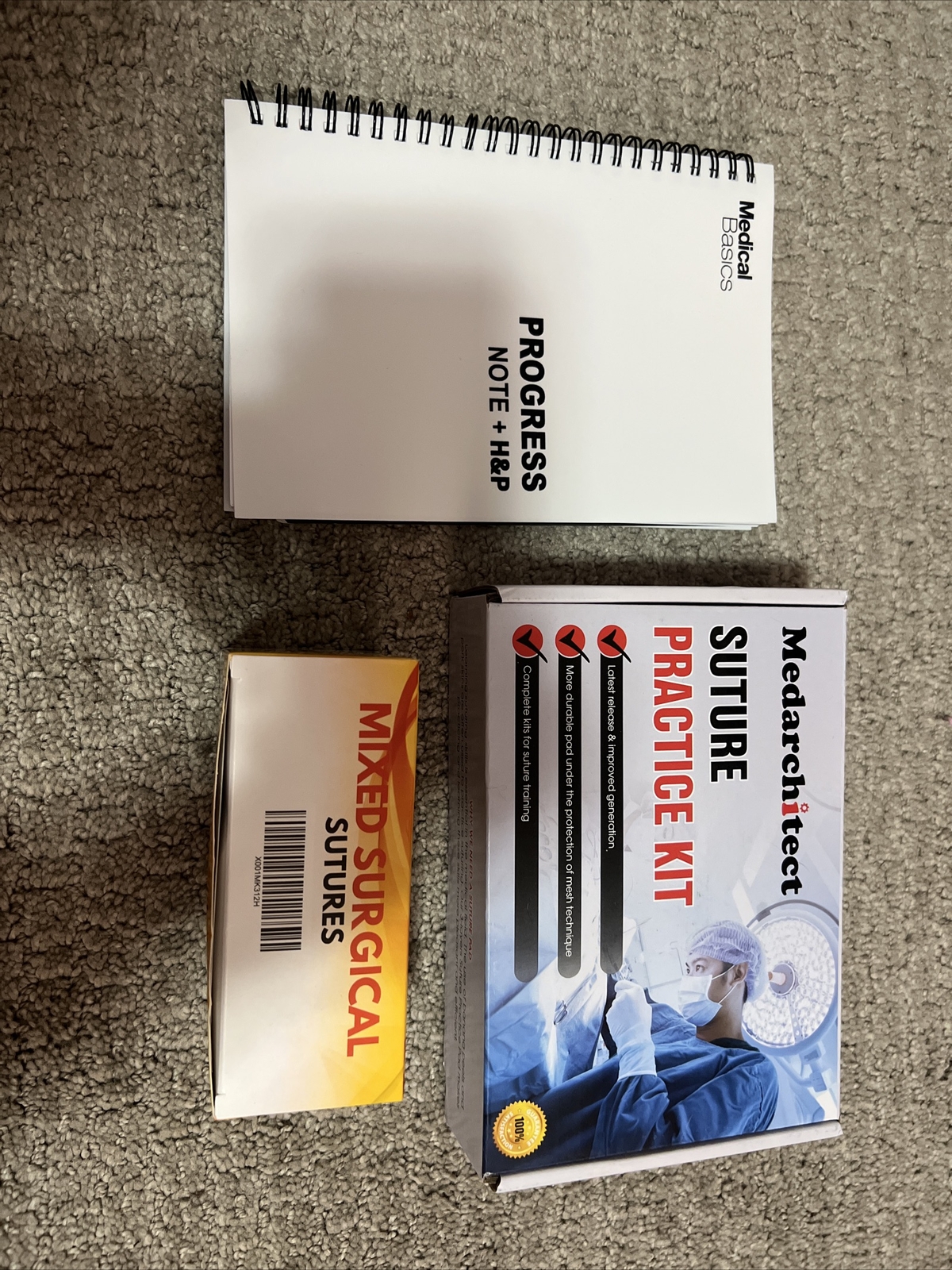 Suture Practice Kit for Medical Students Complete Suture Practice Kit NEW