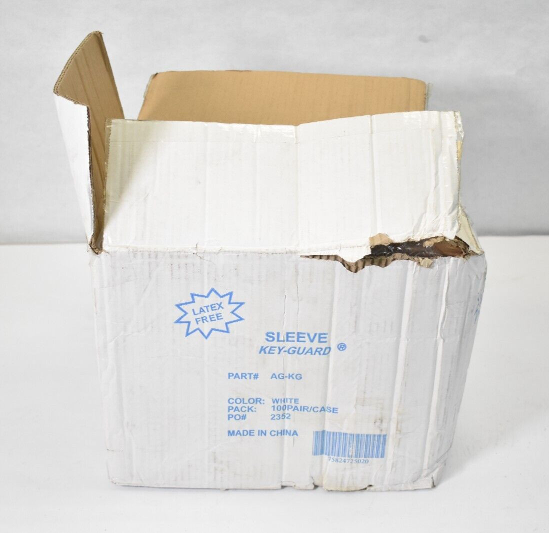 KeyGuard Sleeves 2352 White Latex Free 18″ x 9″ 100 Pack AG-KG 75824725020