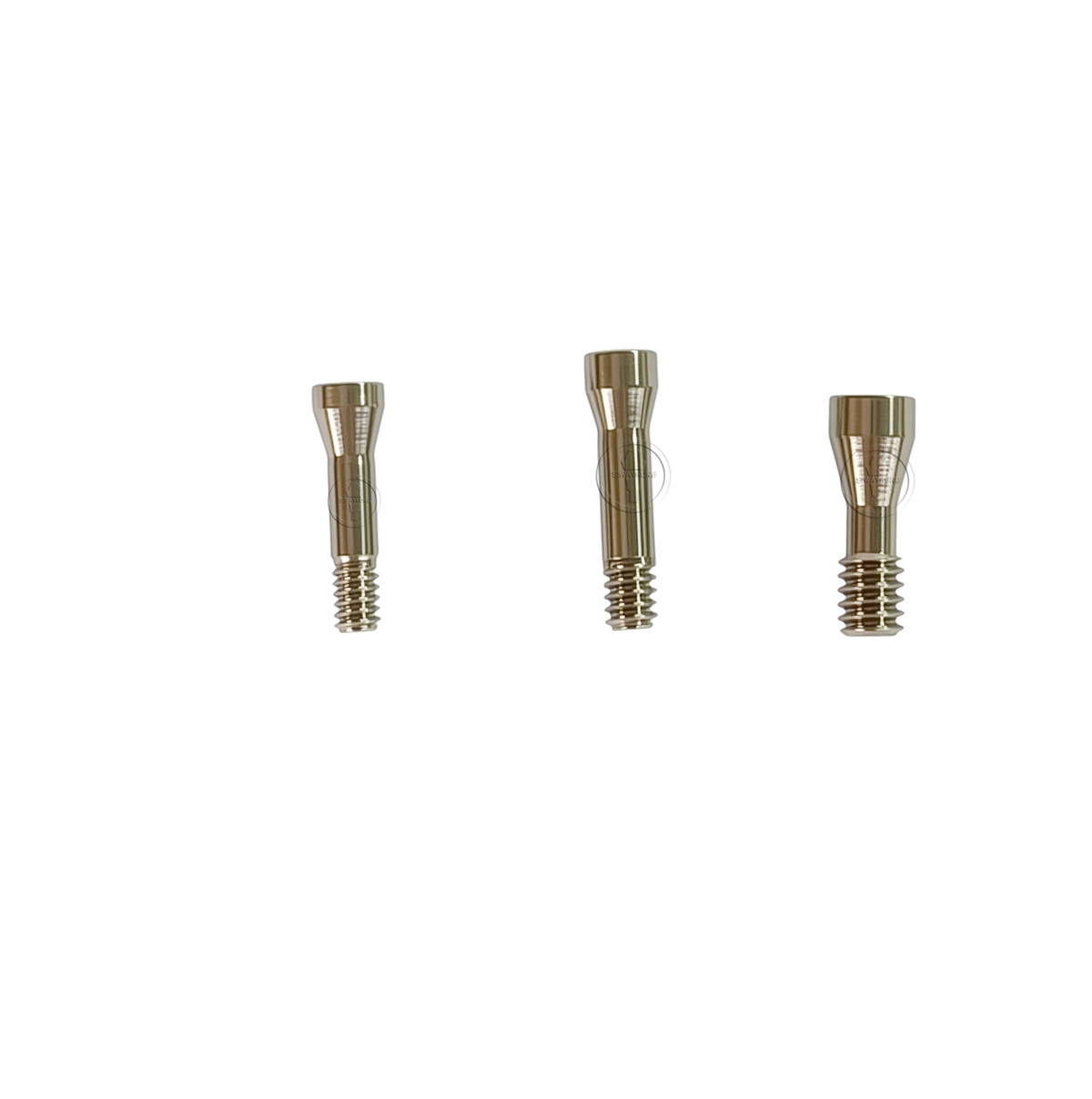 Titanium abutment screw fit to Straumann ITI RC/NC RN/WN SC dental screw