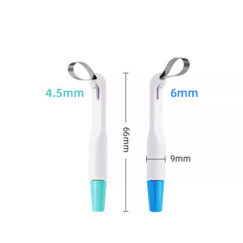 Dental Cotton Roll Holder 2.1*2.6 cm Moisture Clip Stainless Steel Autoclavable