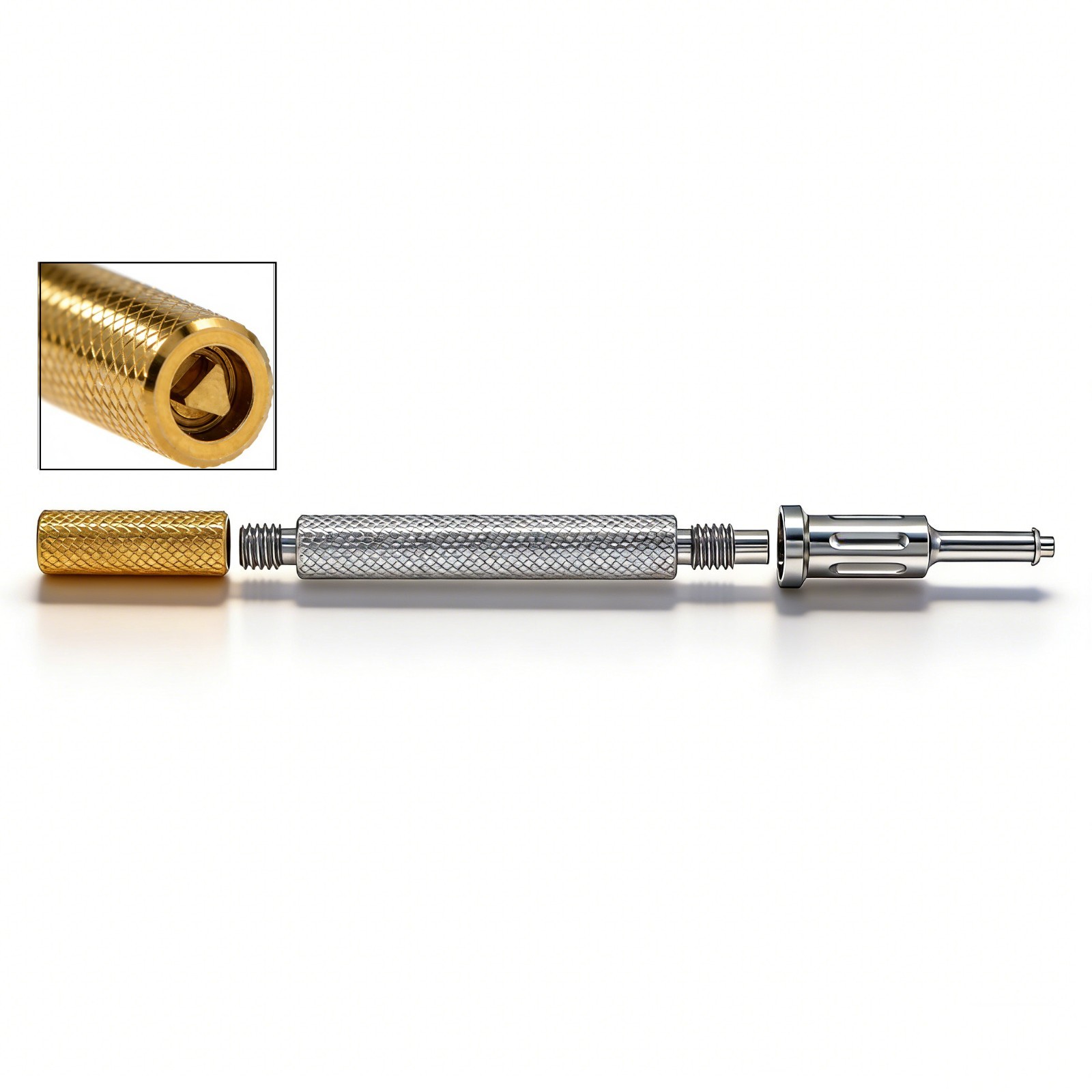 US Multi Function 3-in-1 Dental Legacy Locator Abutment Driver Tool Male Remover