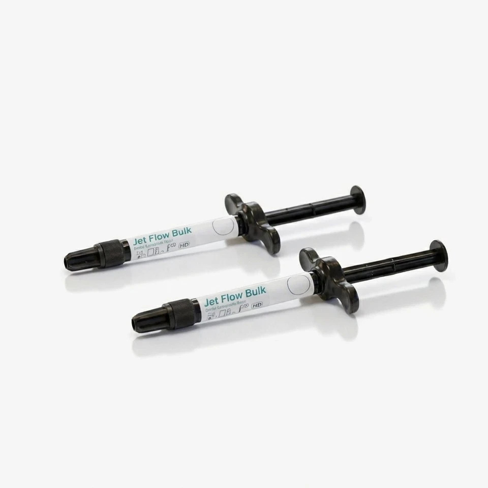 2 x META Dental JET FLOW BULK Superior Bulk fill Flowable Restorative Composite