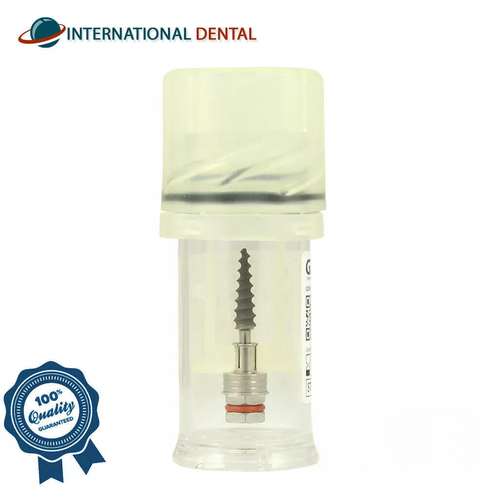 1x GDT Dental Flexible Neck One Piece Fixture Titanium RBM Prosthetic Integrated