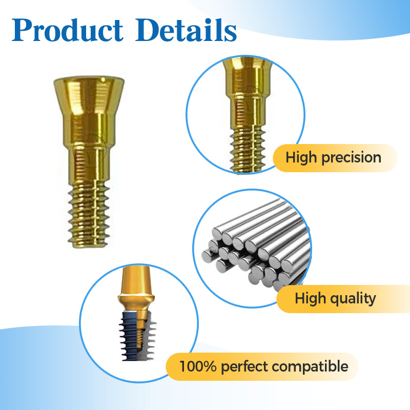 4/6/10/20 Pcs Dental Cover Screw Closure cap compatible with Straumann RC NC