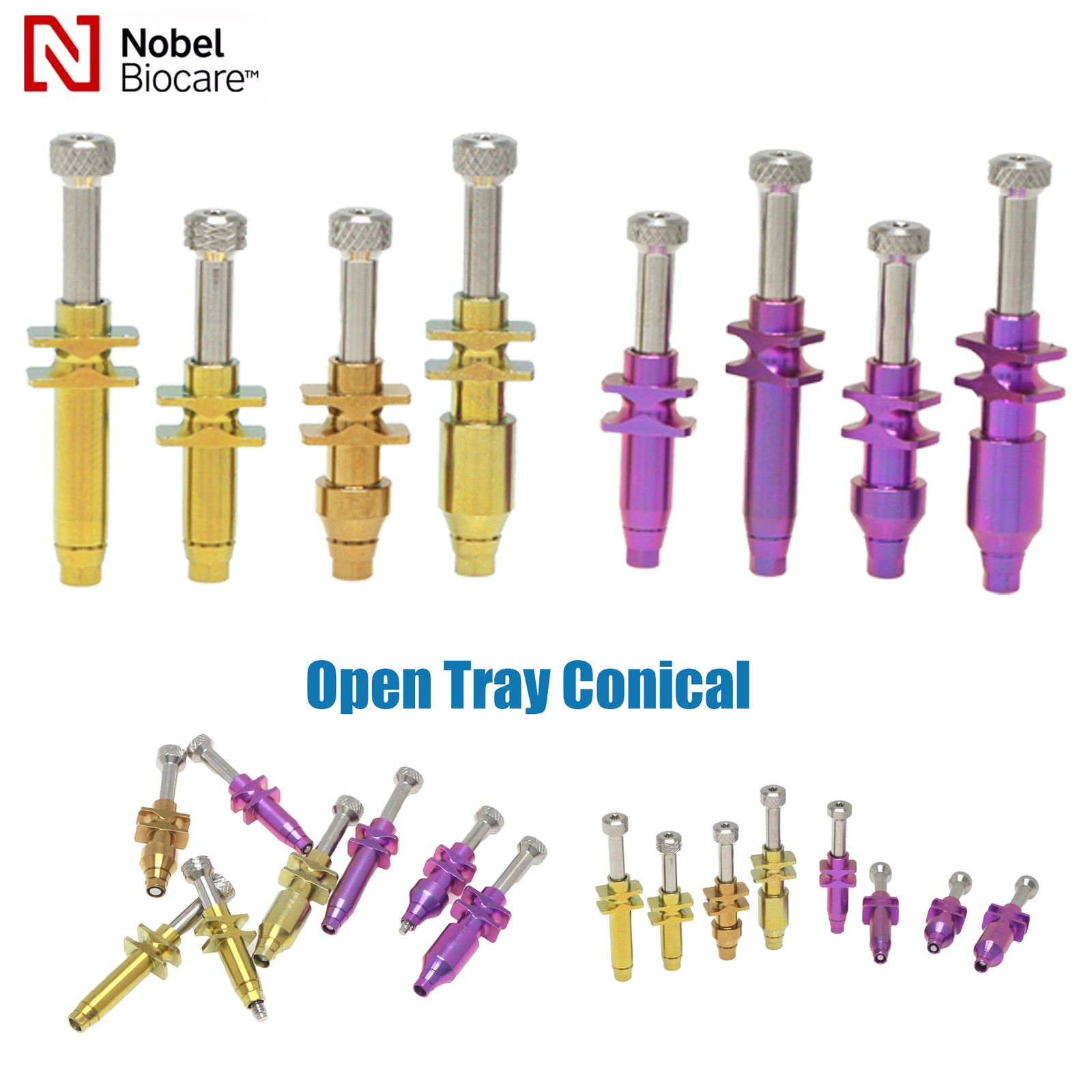 US Nobel Biocare Active NP/RP Hex Locator/Healing Abutment/ Impression Transfer