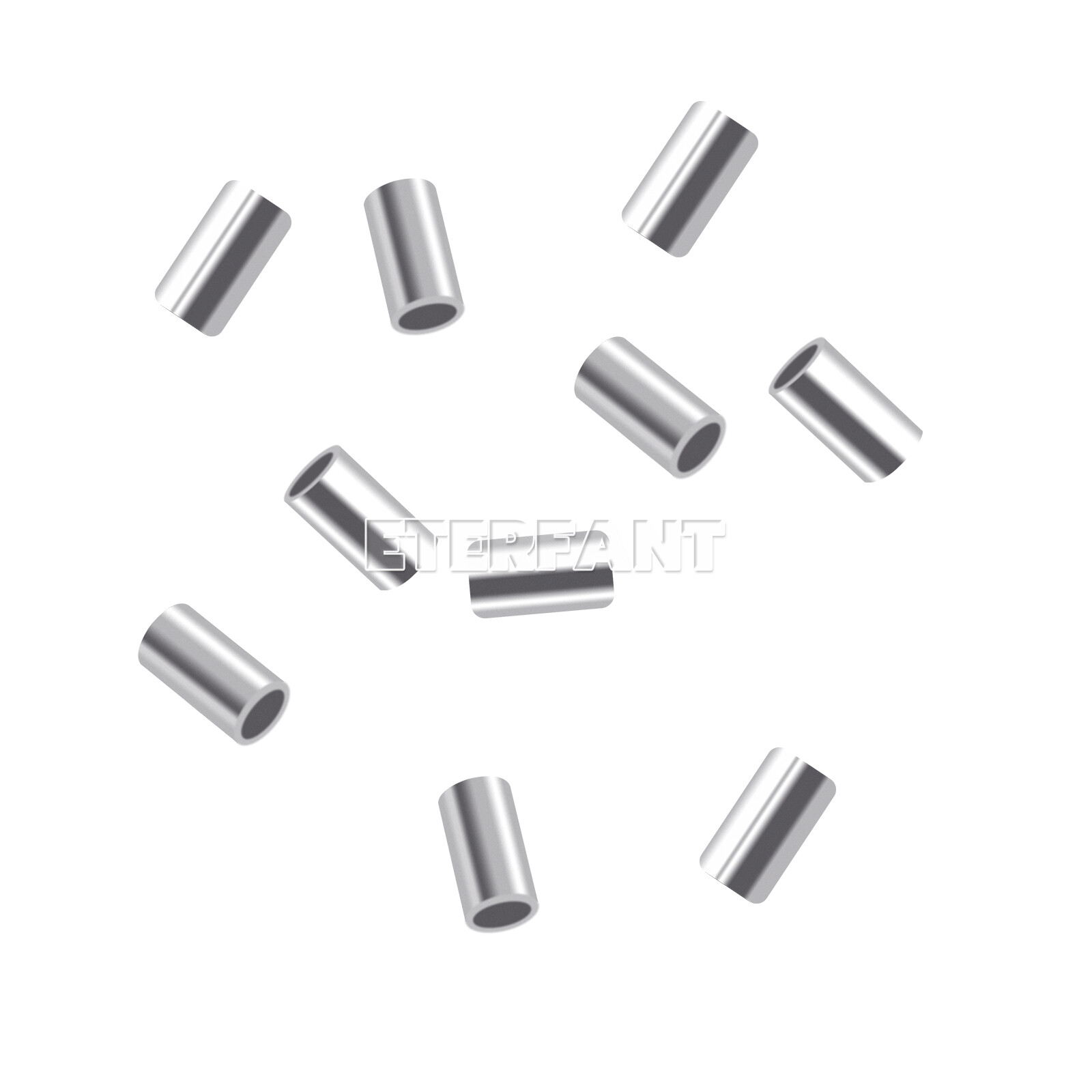 ETERFANT Dental Ortho Crimpable Mini Stops 0.8mm Crimpable Hooks for Round Wires