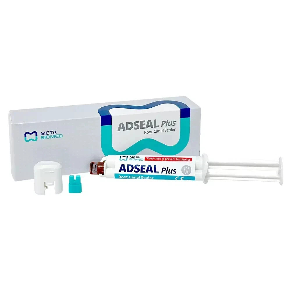 Meta Biomed Adseal Plus Resin Based Root Canal Sealer 13.5g Dual Syr (Free Ship)