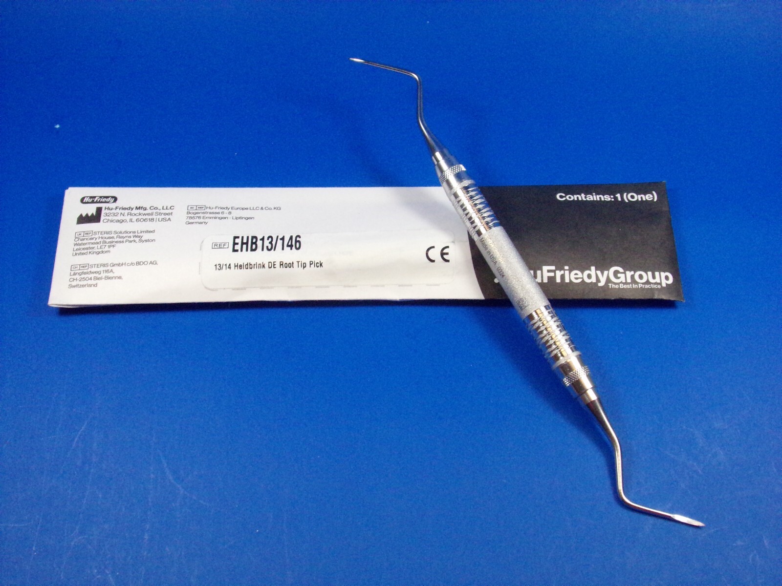 Dental #13/14 Heidbrink Root Tip Pick EHB13/146 HU FRIEDY