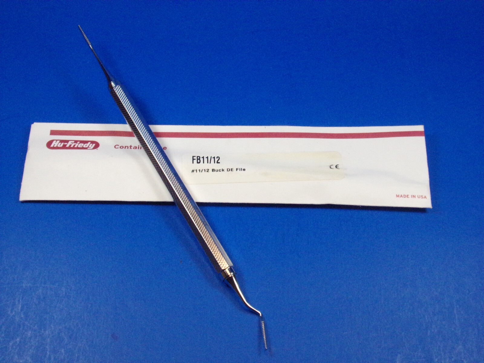 Dental #11/12 Buck Periodontal File FB11/12 HU FRIEDY