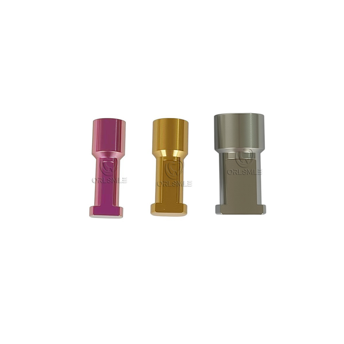 3 pcs Dental titanium Lab analog replica fit to Nobel Biocare platform NP RP WP
