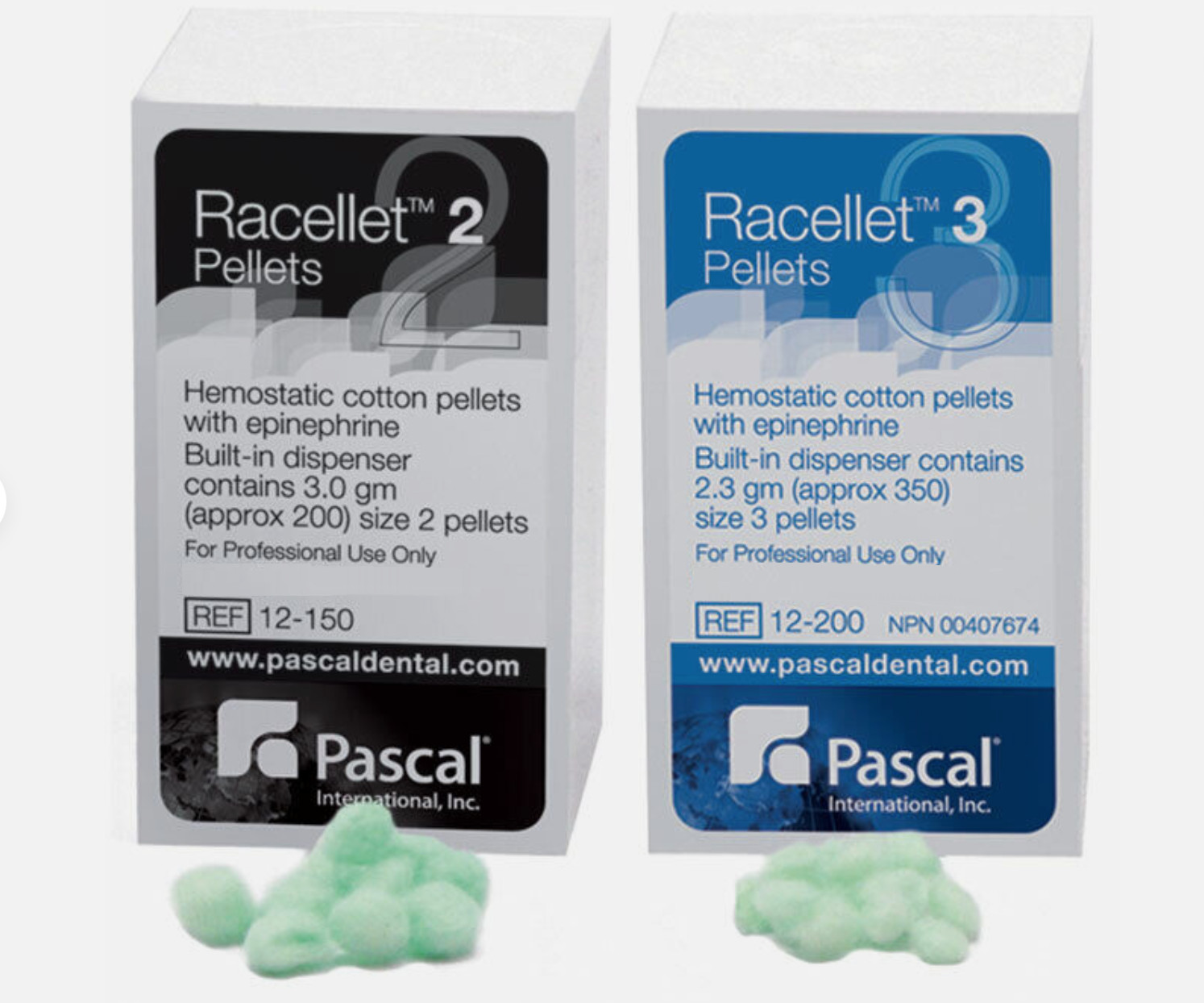 Racellet® Hemostatic Cotton Pellets – Pascal Company Inc