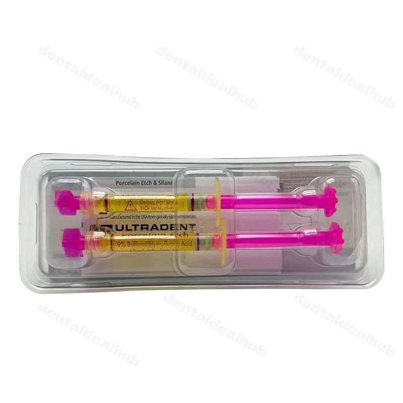 Ultradent Porcelain Etch 9% Hydrofluoric Silane Dental Bond Veneer Crowns