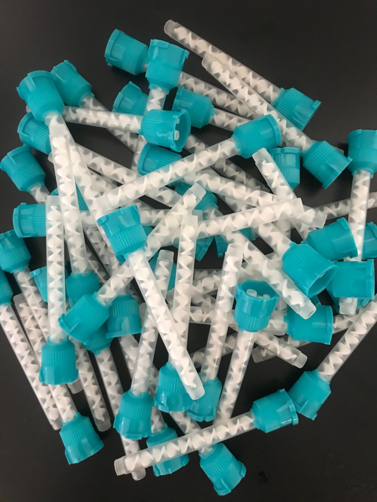 Dental HP Blue /TEAL Mixing Tips 6.5 mm Impression Heavy Body 48/PK
