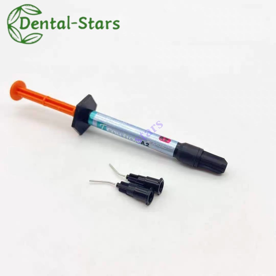 Dental Flowable Light Cure Flow Composite Resin Restorative A2/A3 Shade 2g