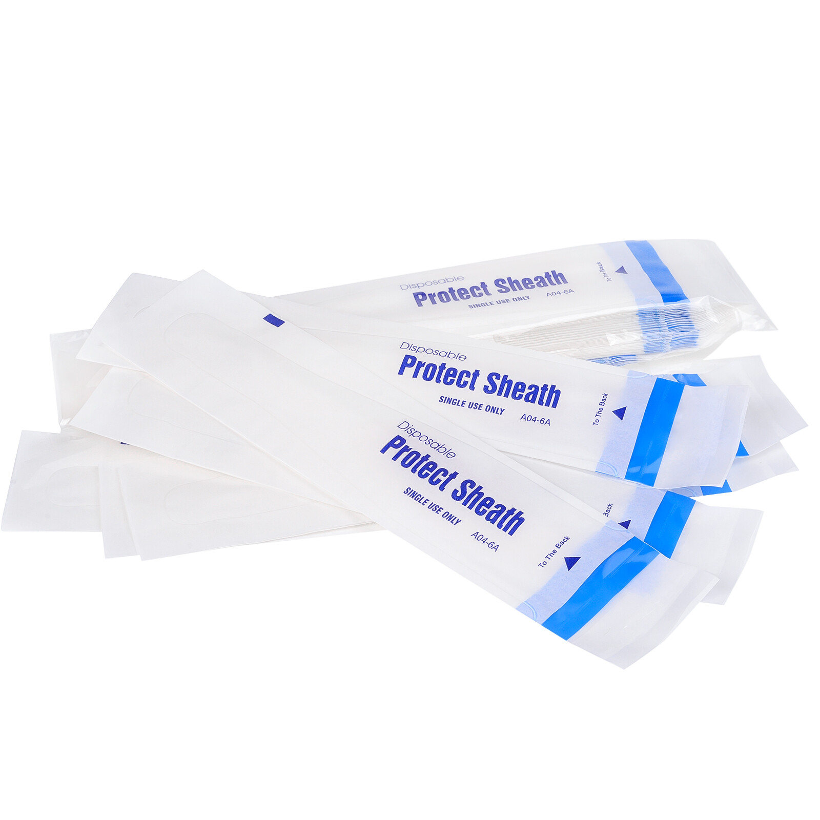 A04-6A Dental Disposable Intraoral Camera Sheath Endoscope Protect Cover 500Pcs