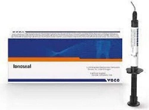 New Dental VOCO Ionoseal NDT LC Radiopaque GIC Liner 2.5g Syr Free Shipping