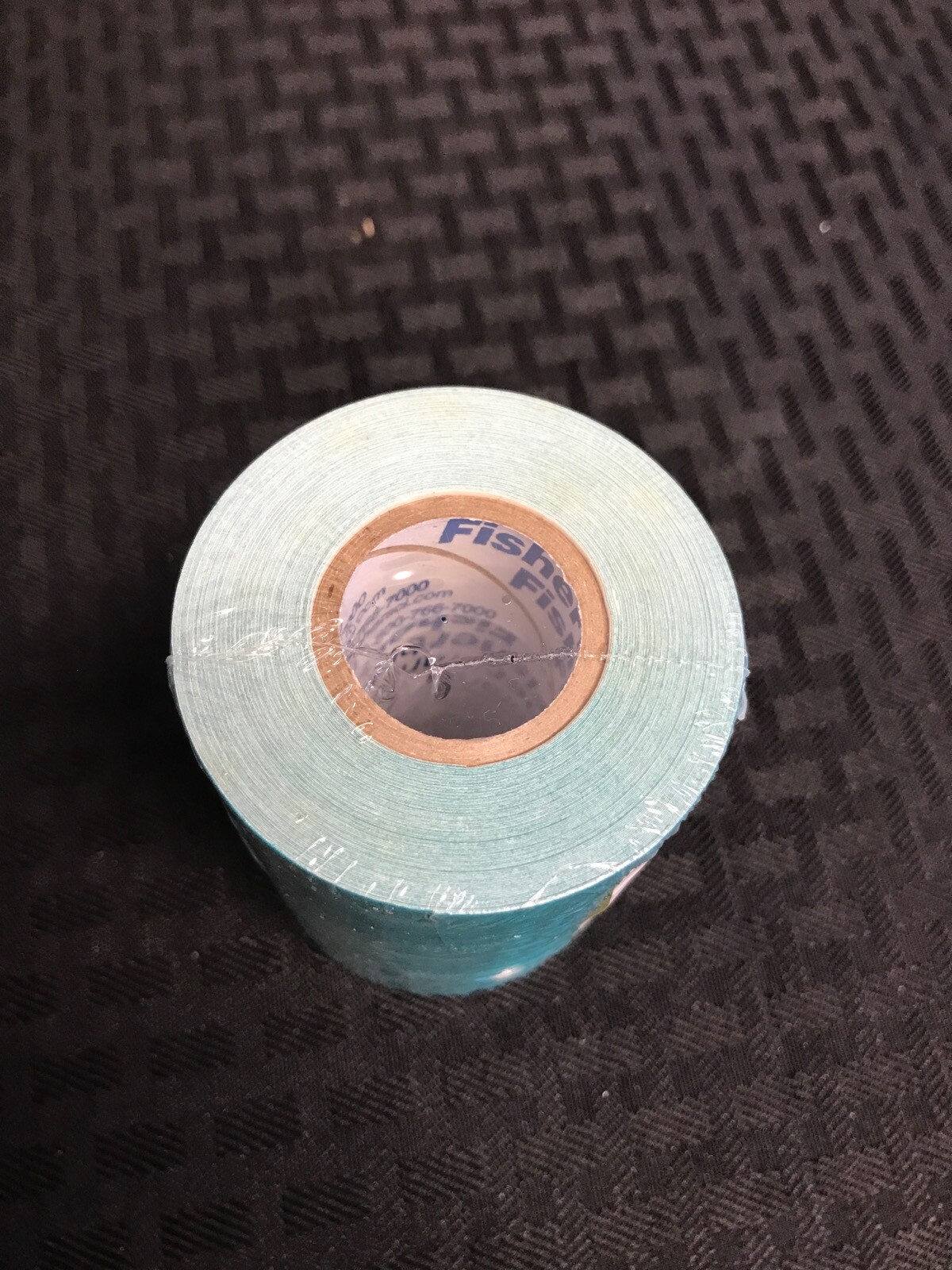 New (1 Roll) FISHERBRAND Labeling Tape 25mm x 14-Yards Aqua Color 15-901-10H
