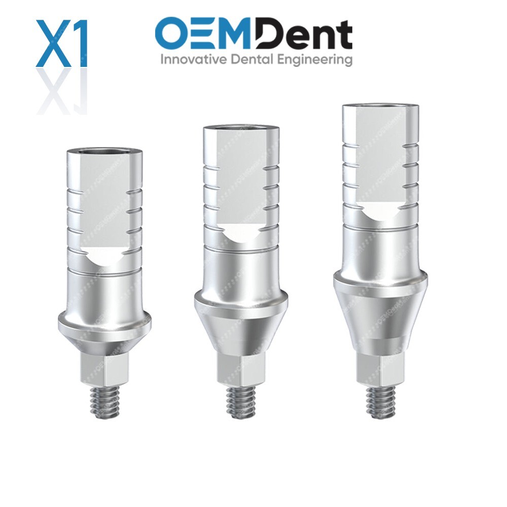 Straight Shoulder Abutment Conical Connection NP Nobel Active®️ Compatible