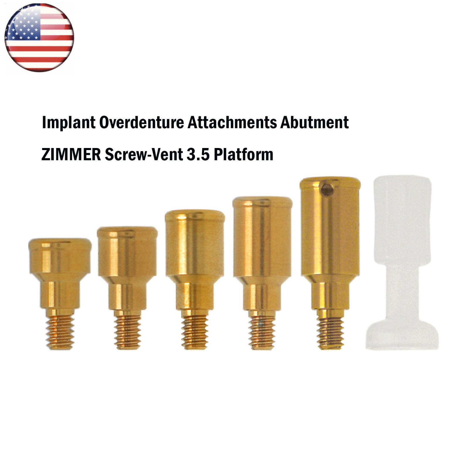 US Dental Locator Abutment For Hiossen Osstem/Nobel Active Biocare CC/Zimmer/MIS