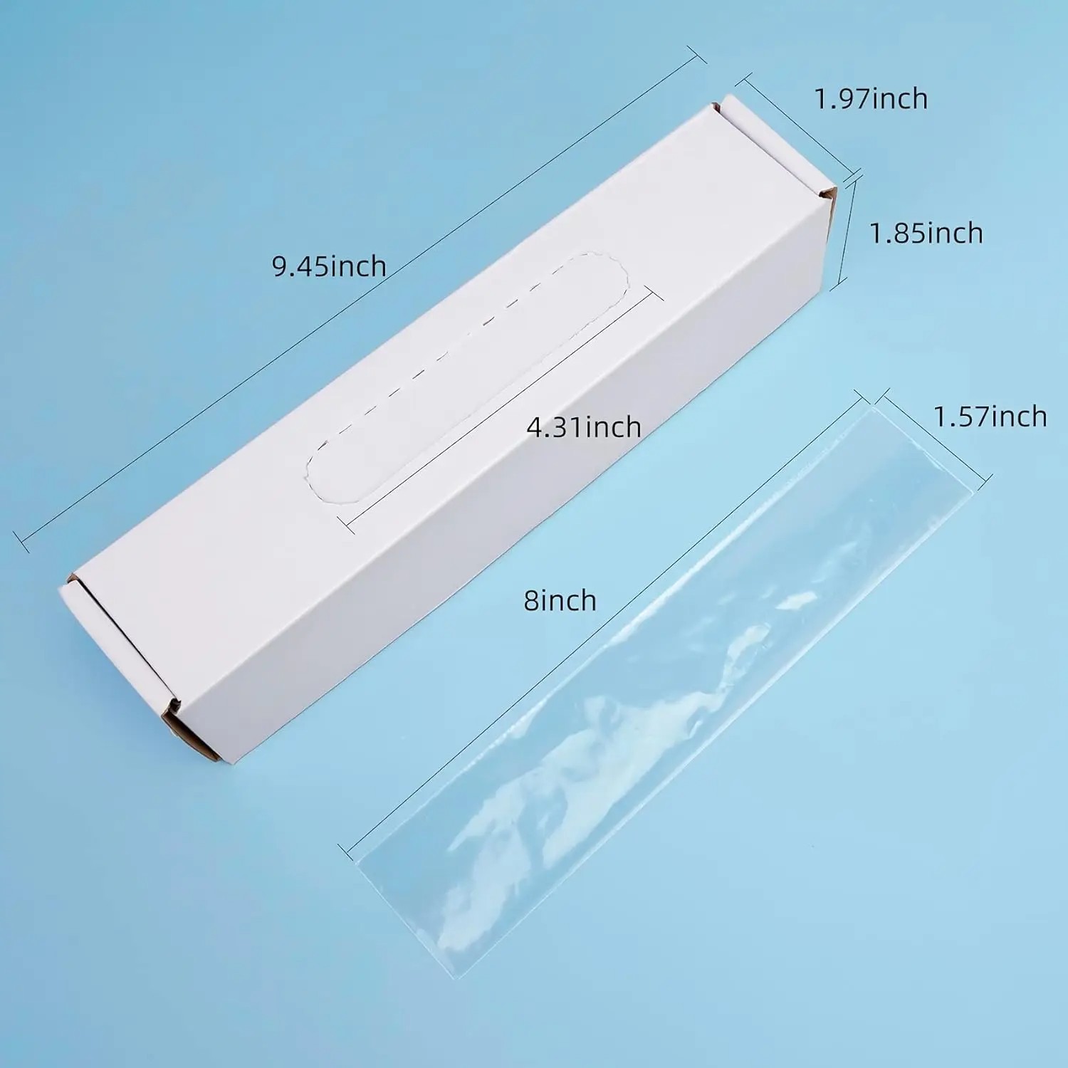 500Pcs/box Disposable Dental Material Plastic Sensor Protective Film Cover Bags