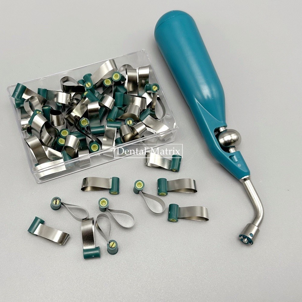 Dental Adapt SuperCap Steel Matrix M6 Matrices Thickness 0.03/0.038mm with tool