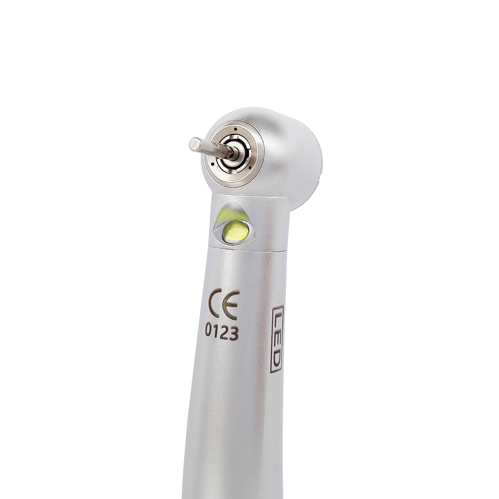 2x Sirona T3 Racer Dental High Speed Handpiece LED Fiber Optic 4Hole Push button