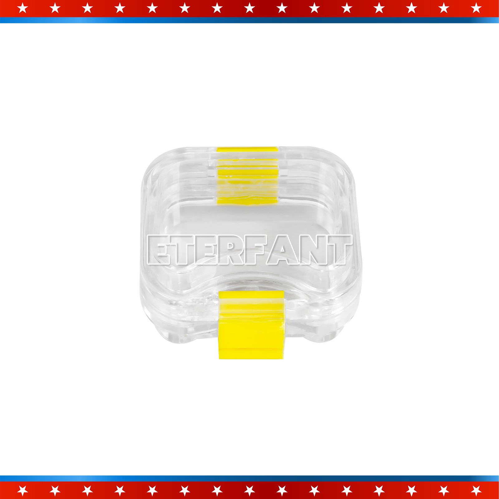 100pcs Dental Crown and Bridge Pillow Box with Membrane Storage Display Box